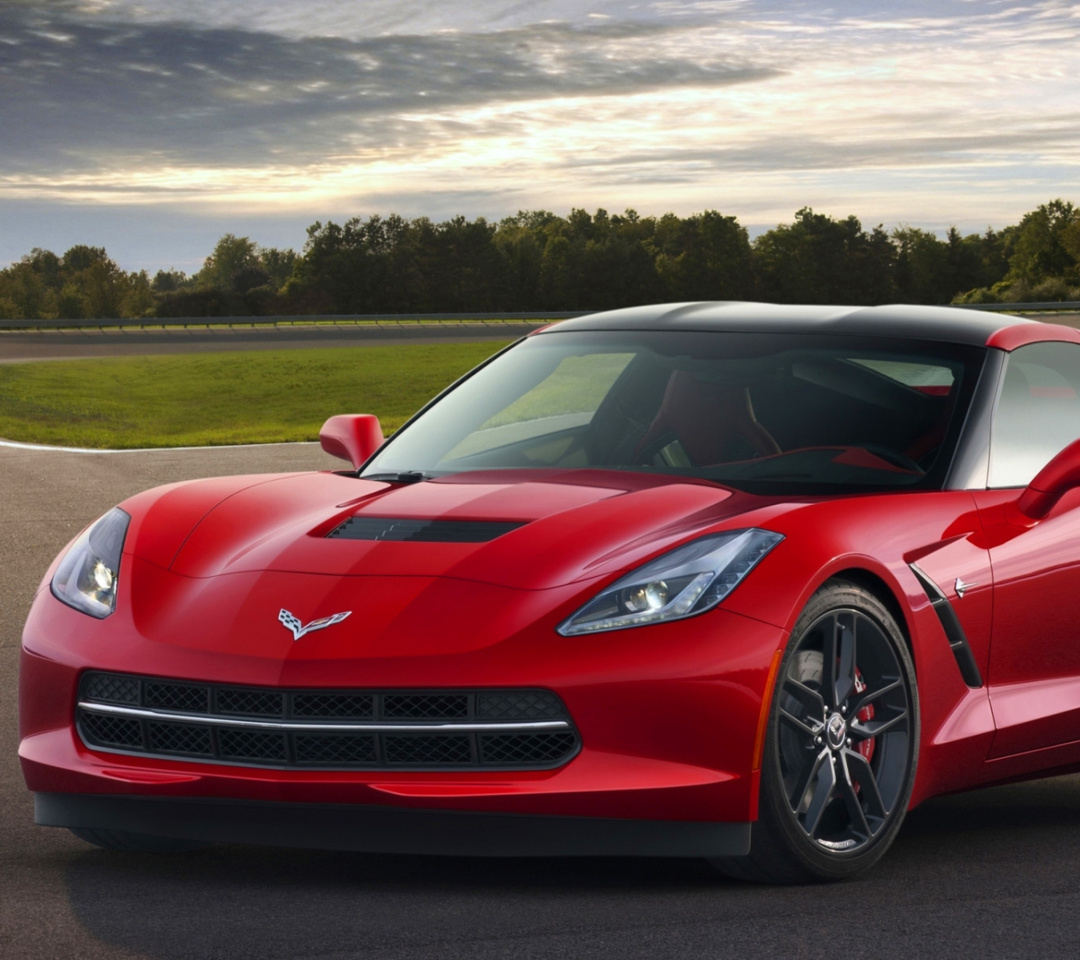 Das Corvette Stingray 2016 Wallpaper 1080x960