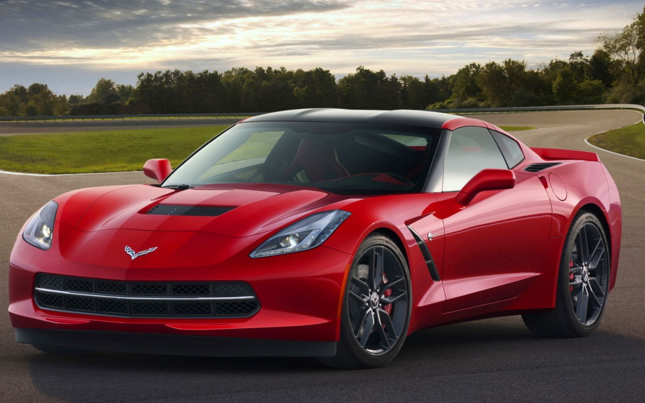 Das Corvette Stingray 2016 Wallpaper 1280x800