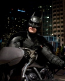 Batman on Batpod screenshot #1 128x160