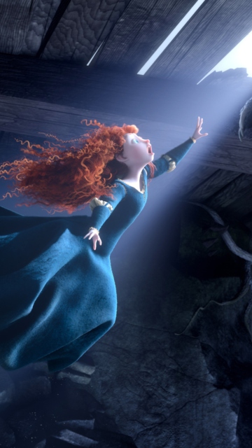 Princess Merida Brave Movie wallpaper 360x640