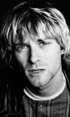 Обои Kurt Cobain 240x400