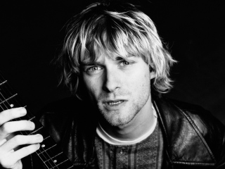 Fondo de pantalla Kurt Cobain 320x240