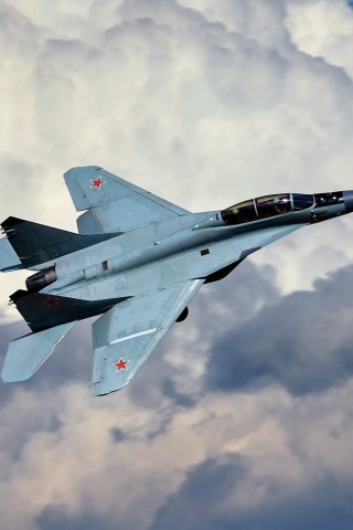 Mikoyan MiG 29 wallpaper 320x480