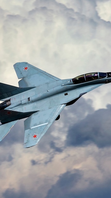 Fondo de pantalla Mikoyan MiG 29 360x640