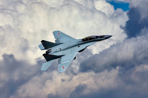Das Mikoyan MiG 29 Wallpaper 480x320