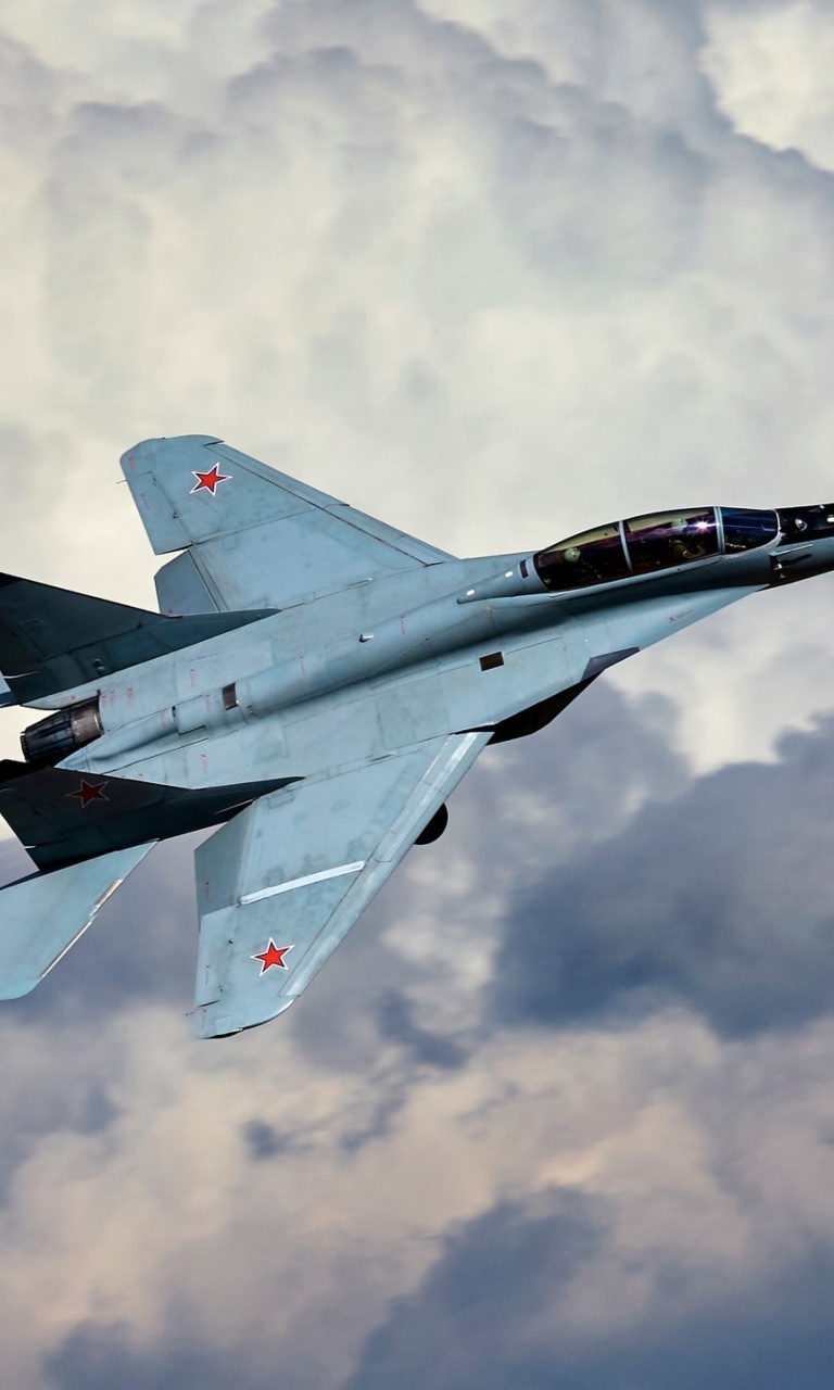 Mikoyan MiG 29 wallpaper 768x1280