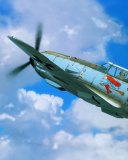 Das Messerschmitt Bf 109E Wallpaper 128x160