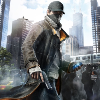 Watch Dogs Aiden Pearce - Obrázkek zdarma pro iPad