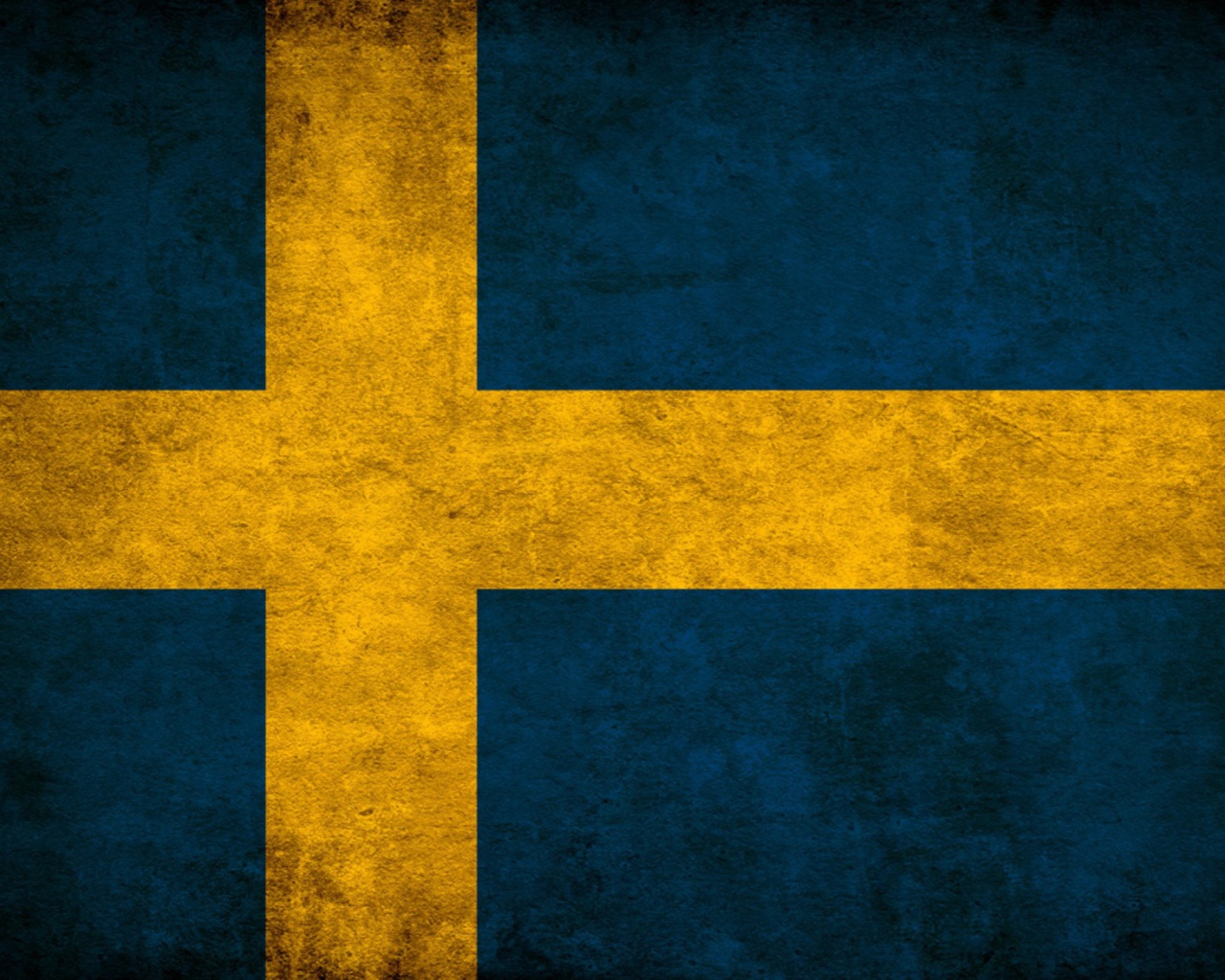 Screenshot №1 pro téma Sweden Flag 1280x1024