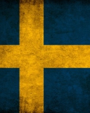 Screenshot №1 pro téma Sweden Flag 128x160