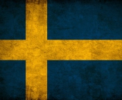 Sweden Flag wallpaper 176x144