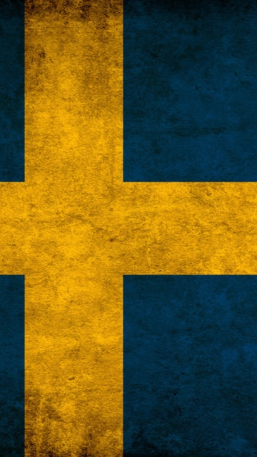 Fondo de pantalla Sweden Flag 360x640