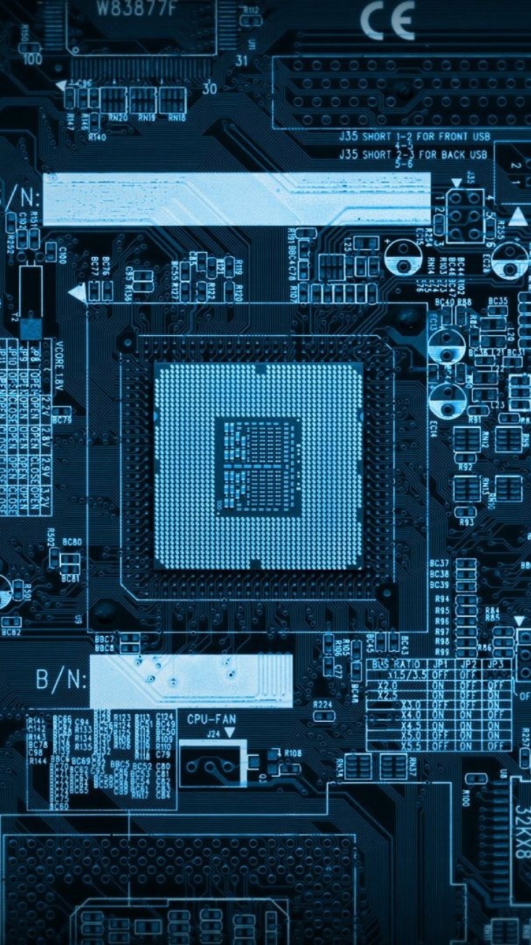 Das Motherboard Wallpaper 750x1334