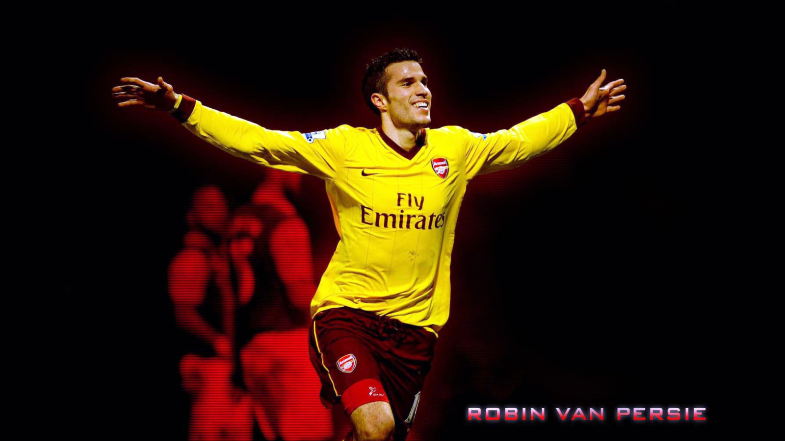 Das Robin van Persie Wallpaper 1600x900