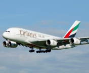 Обои Emirates Airlines 176x144