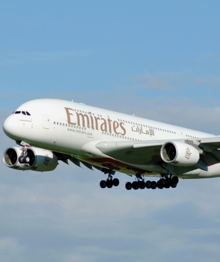 Emirates Airlines - Obrázkek zdarma pro 480x800