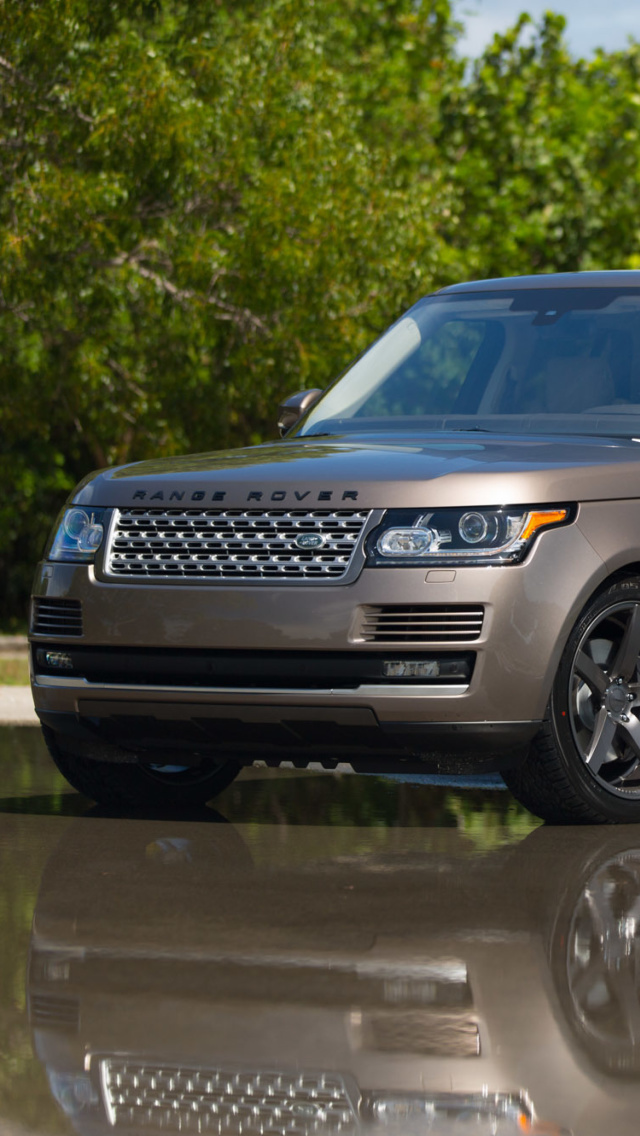 Range Rover 22 inch Rims wallpaper 640x1136