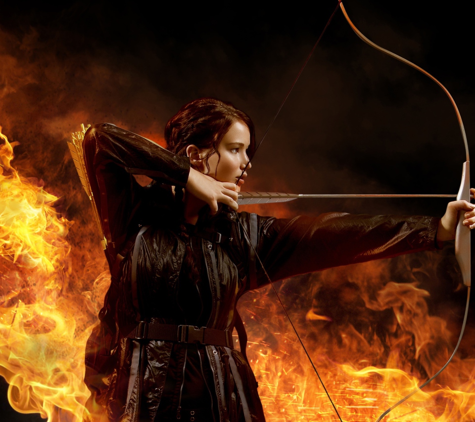 Jennifer Lawrence In Hunger Games wallpaper 960x854