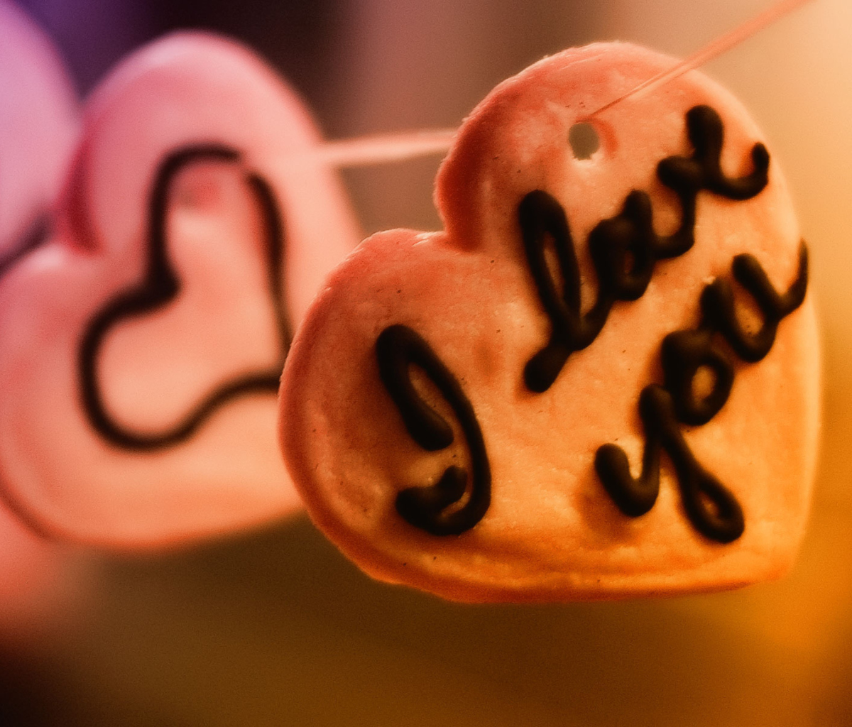 I Love You Cookie wallpaper 1200x1024