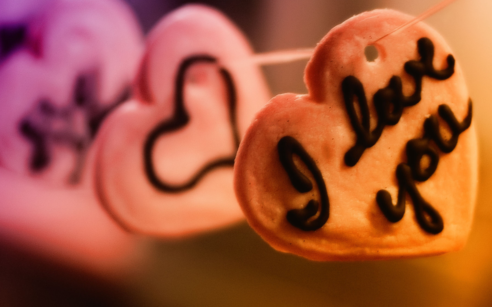 I Love You Cookie wallpaper 1680x1050