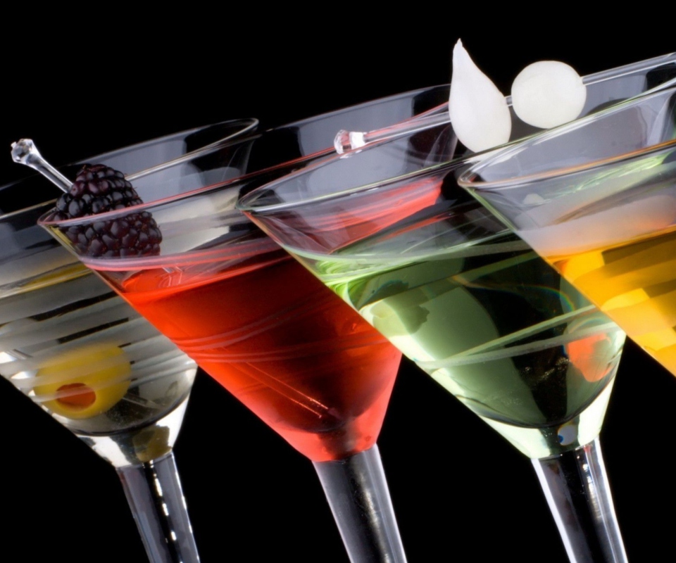 Обои Cocktails Mix 960x800