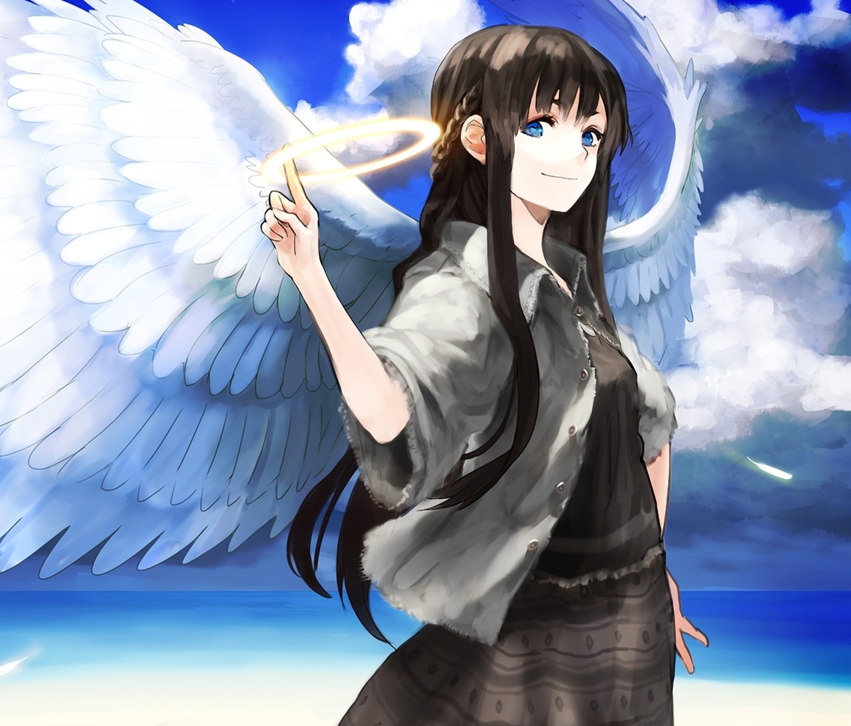 Anime Angel wallpaper 1200x1024