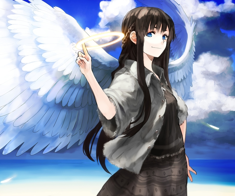 Anime Angel wallpaper 960x800