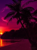 Fondo de pantalla Thailand Beach Sunset 132x176
