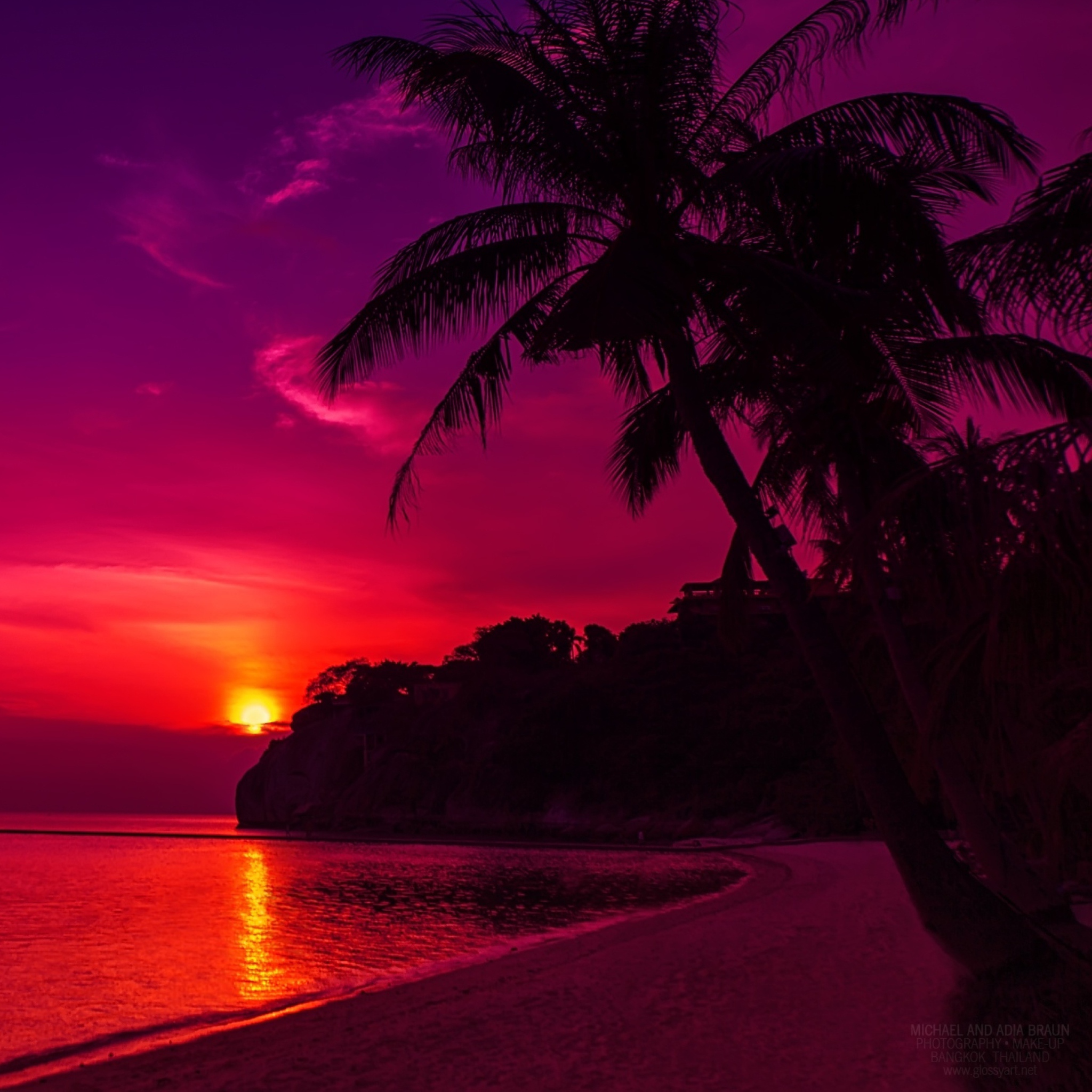 Thailand Beach Sunset screenshot #1 2048x2048