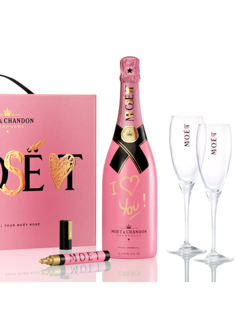 Fondo de pantalla Moet Chandon Champagne 480x640