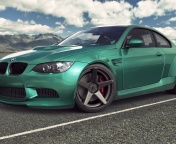 Das BMW M3 E92 Tuning Wallpaper 176x144