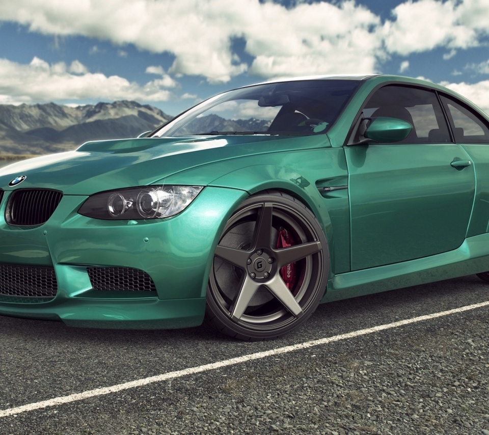 BMW M3 E92 Tuning wallpaper 960x854