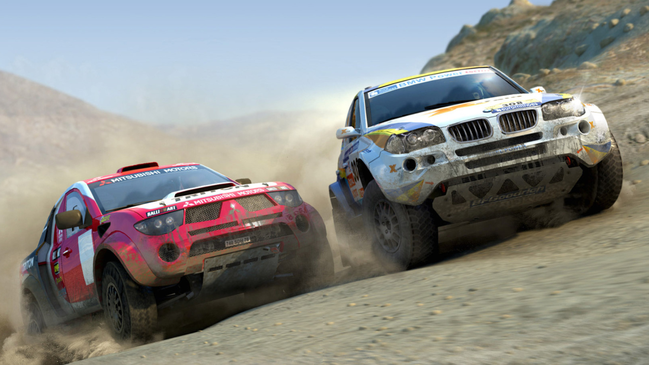 Screenshot №1 pro téma Nascar Dirt Cars Games 1280x720