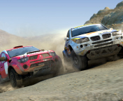 Nascar Dirt Cars Games screenshot #1 176x144