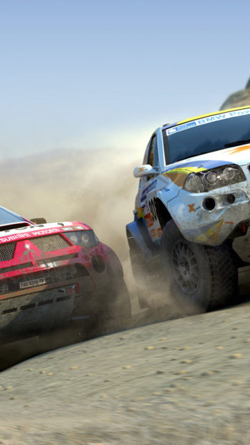 Nascar Dirt Cars Games screenshot #1 360x640