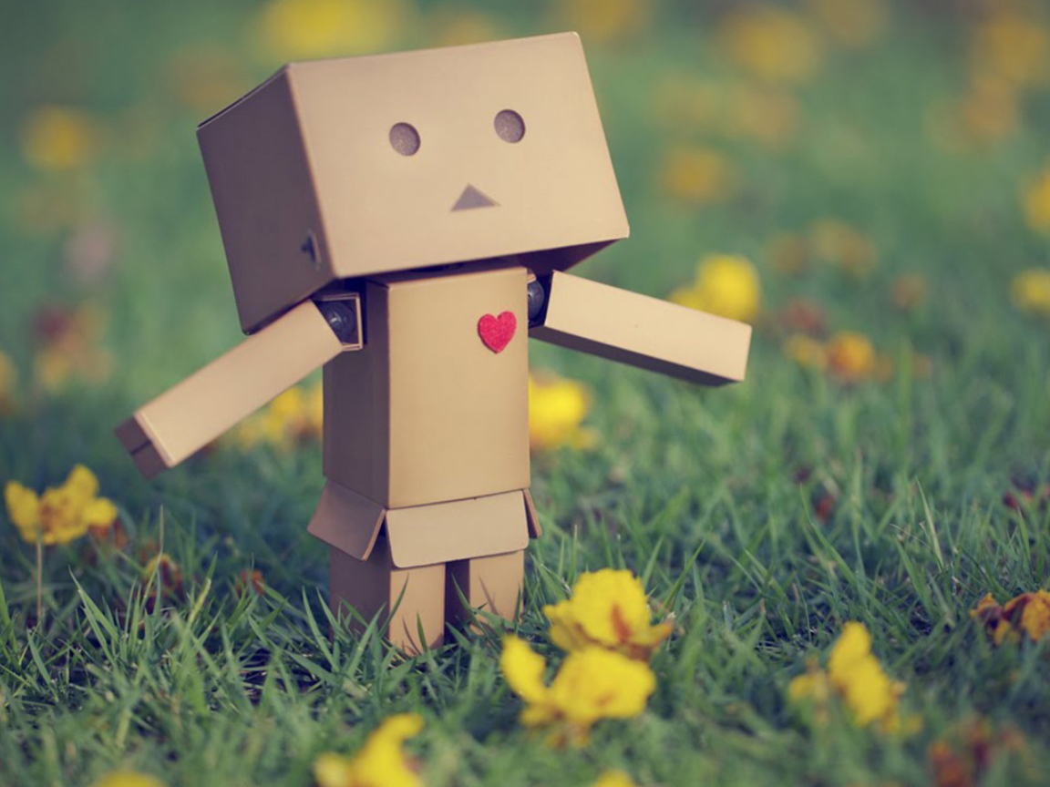 Обои Danbo In Love 1152x864