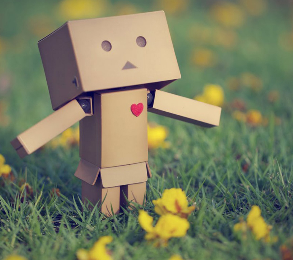 Fondo de pantalla Danbo In Love 960x854