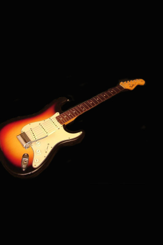 Fondo de pantalla Guitar Fender 320x480