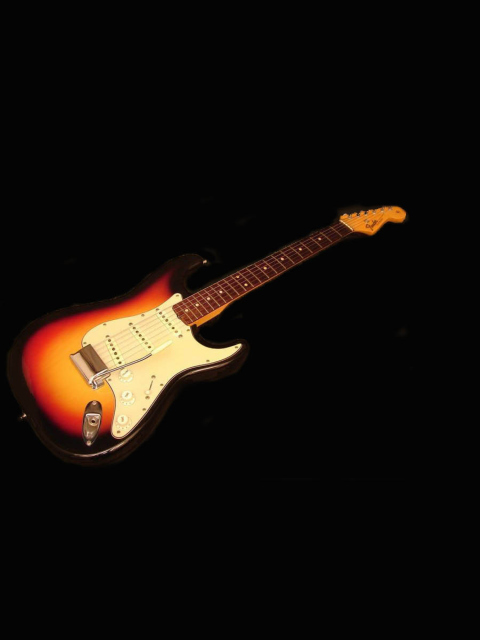 Обои Guitar Fender 480x640