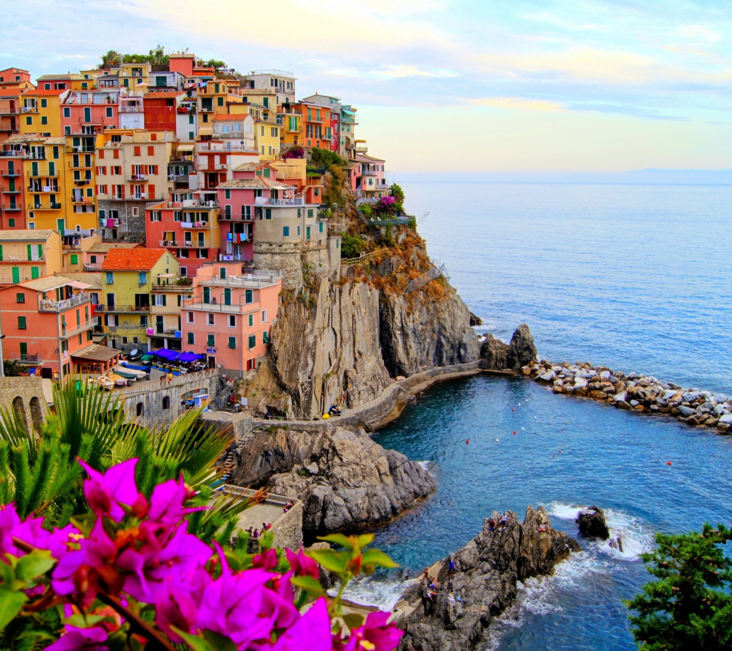 Fondo de pantalla Monterosso Al Mare Italy 1440x1280