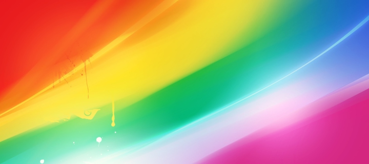 Colorful Abstraction wallpaper 720x320