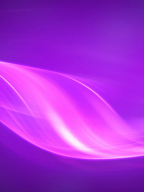 Fondo de pantalla Purple Waves 480x640