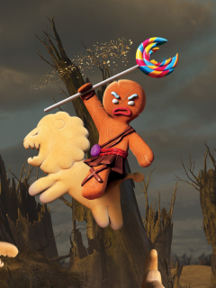 Gingerbread Man screenshot #1 240x320