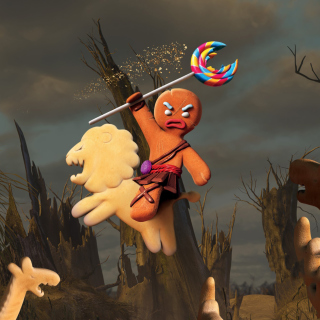 Gingerbread Man - Obrázkek zdarma pro iPad mini 2
