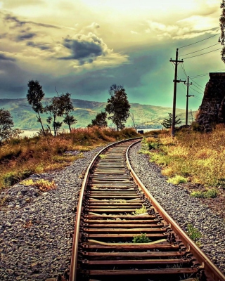 Abandoned Railroad - Obrázkek zdarma pro Nokia C1-01