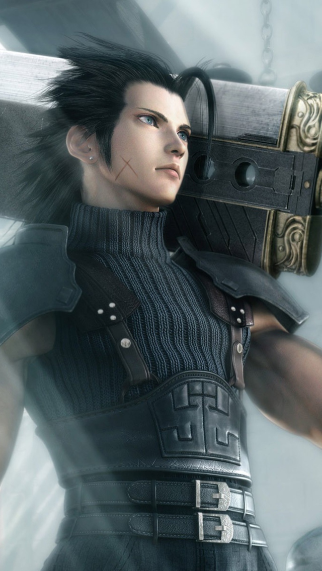 Das Crisis Core Final Fantasy Vii Game Wallpaper 640x1136