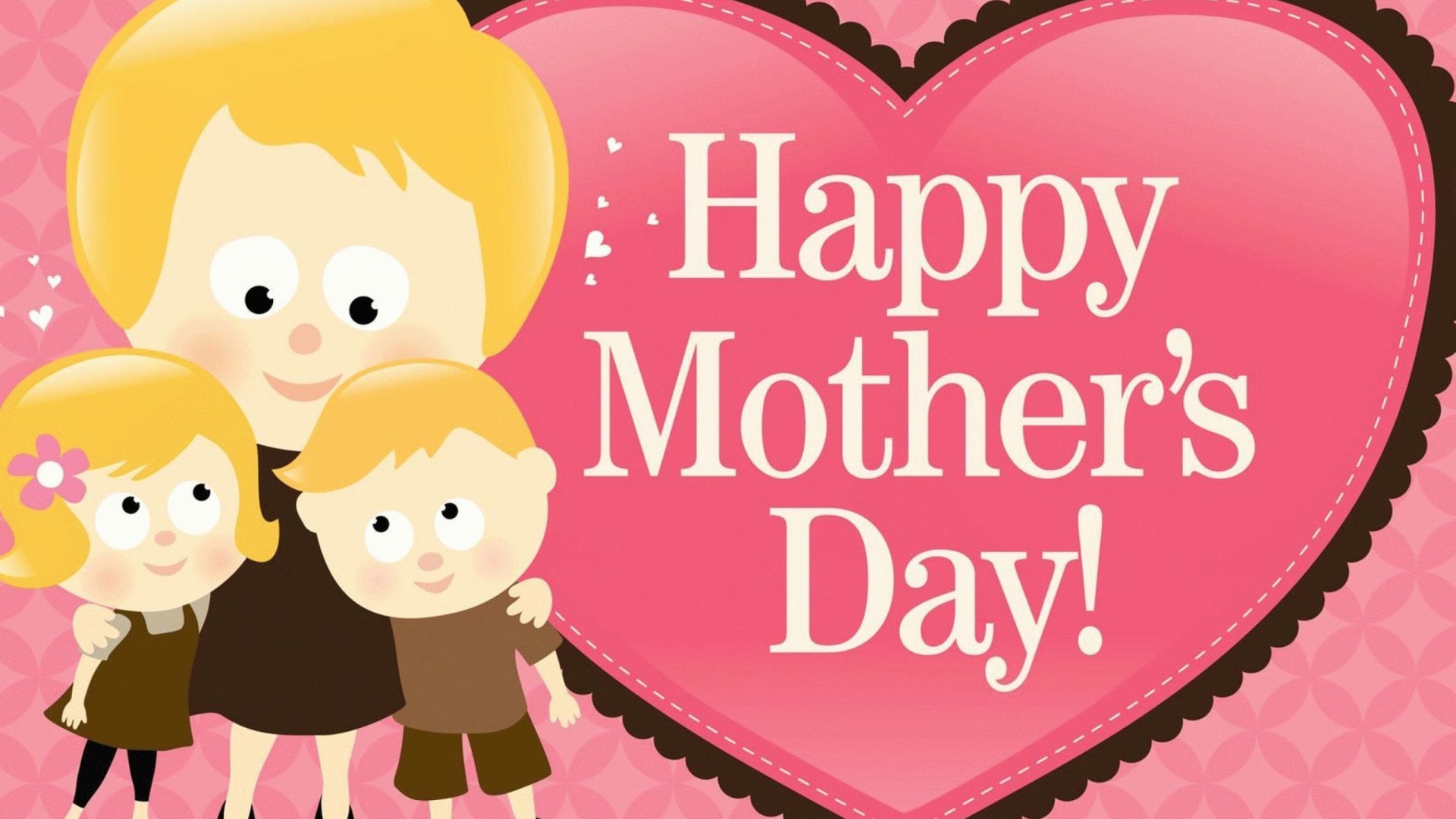 Das Happy Mother Day Wallpaper 1920x1080