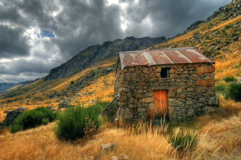 Mountains in Georgia wallpaper 480x320