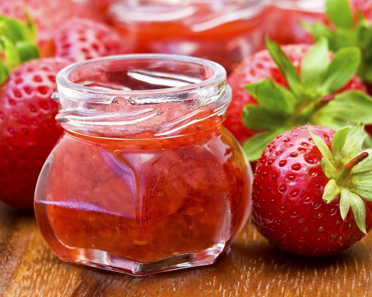 Strawberry Jam wallpaper 1280x1024