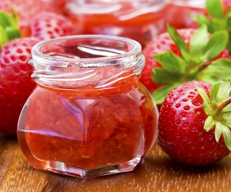 Обои Strawberry Jam 960x800